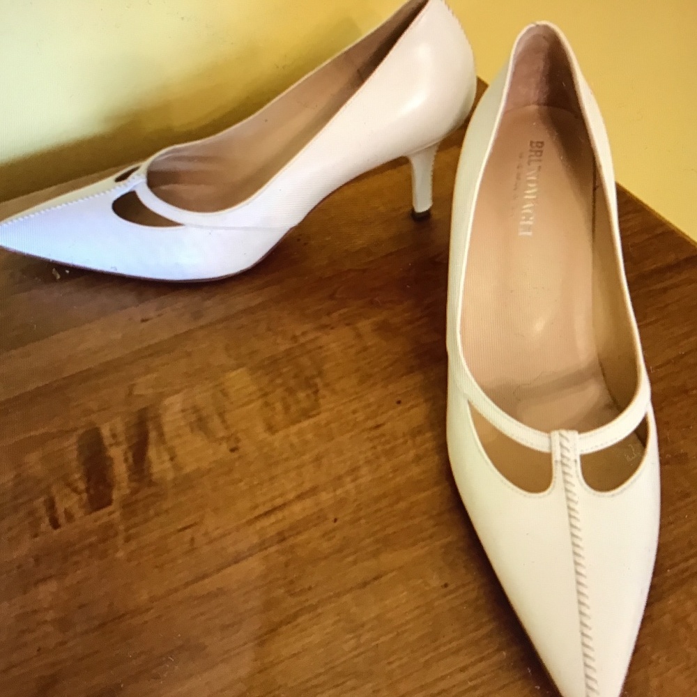 Light Beige Bruno Magli Pump